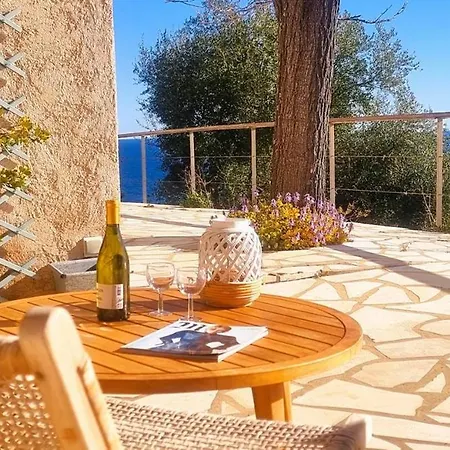 Villa A Fautea, 8 Pers, Piscine Chauffee, Pieds Dans L'eau Conca