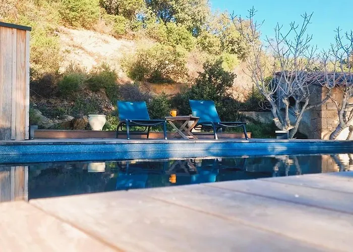 A Fautea, 8 Pers, Piscine Chauffee, Pieds Dans L'eau Conca