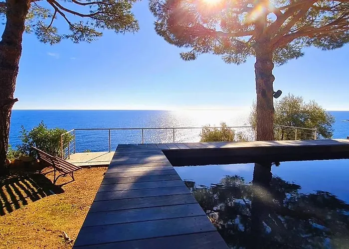 A Fautea, 8 Pers, Piscine Chauffee, Pieds Dans L'eau * 孔卡